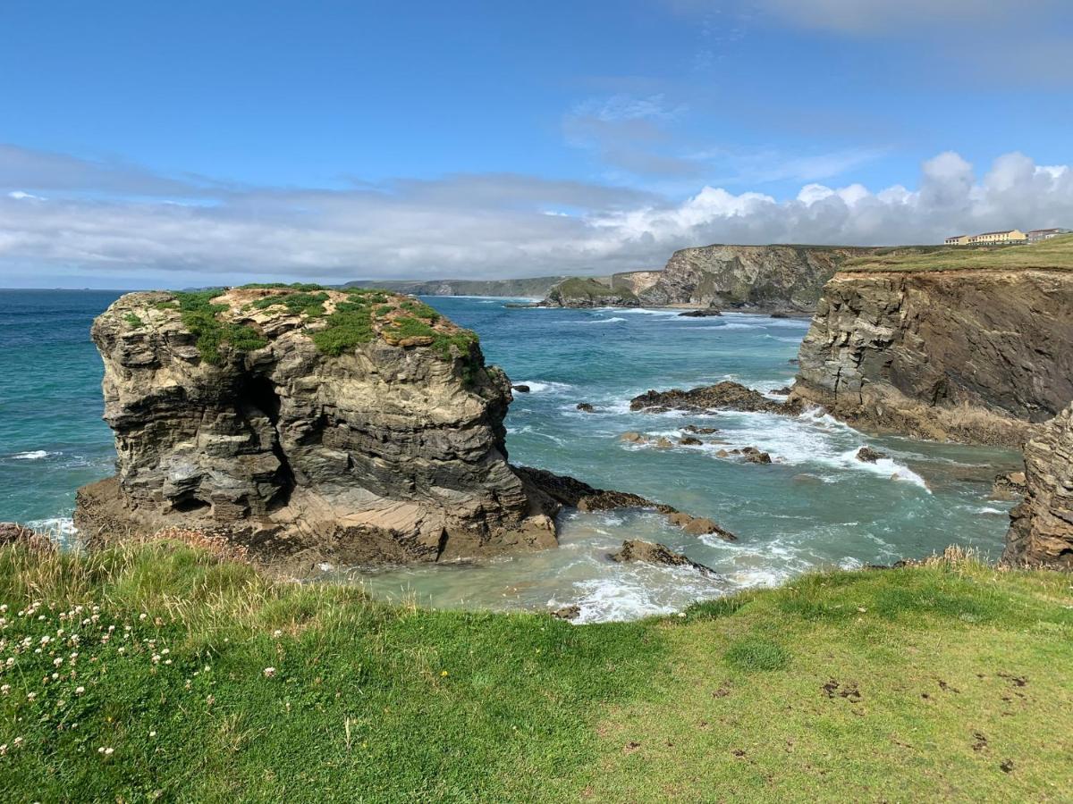 Mollys Retreat Pet Friendly Three Bed Caravan With Small Garden Newquay Bay Resort Quieter Area Of Park Exterior foto